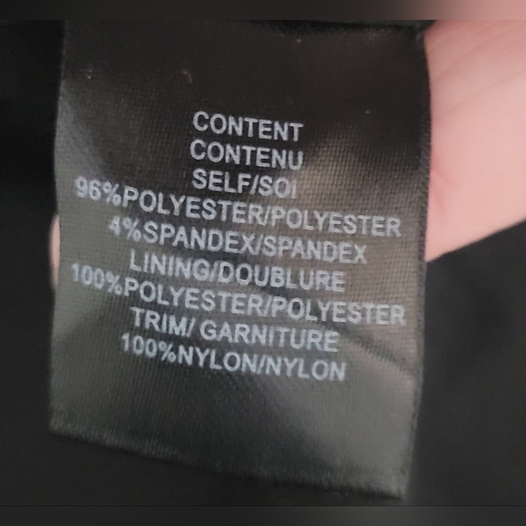 Wayf, Black Dress Lace Trim with V Neck Mini, Size Medium - Picture 11 of 13